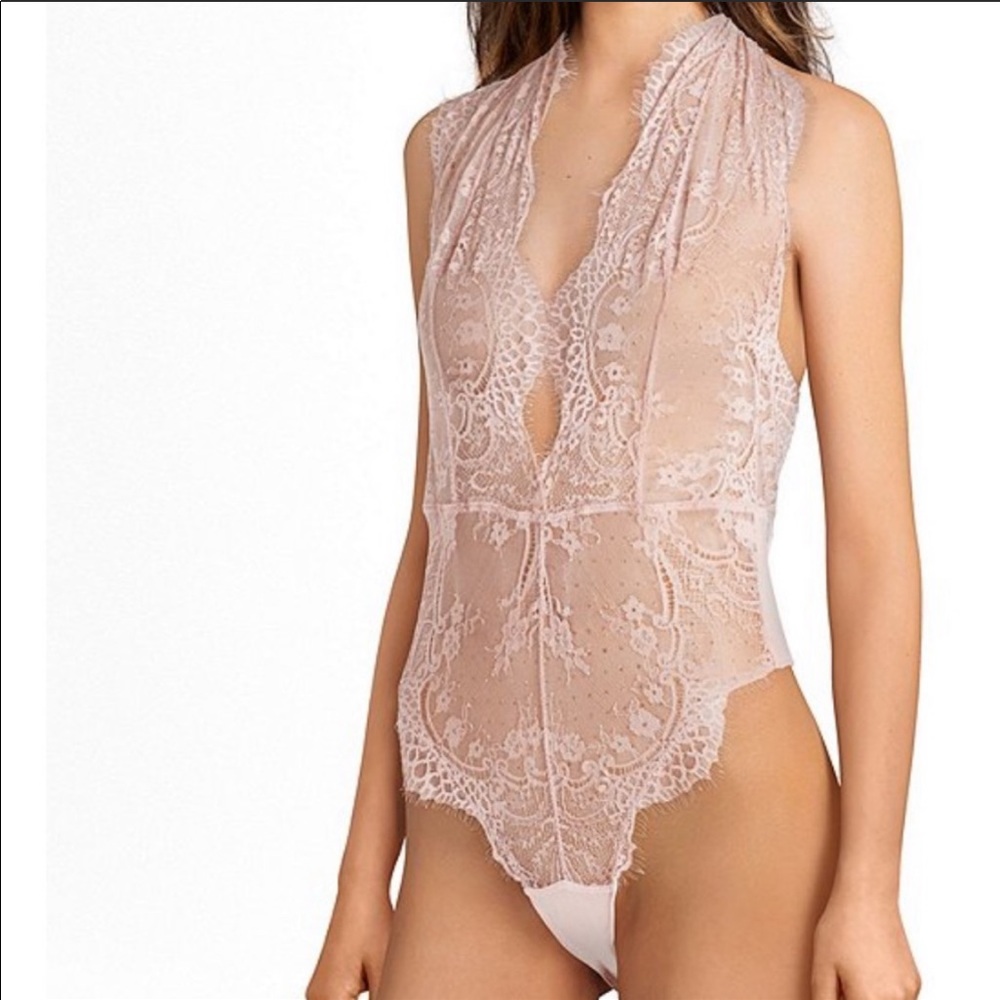 Free People Lace Bodysuit NWT - Picture 2 of 6
